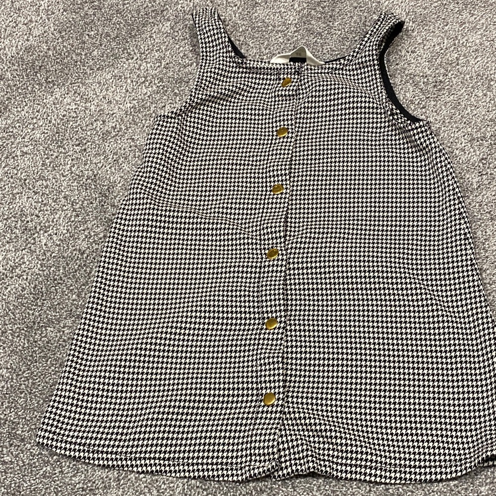 H&M Black and Cream Textured Knit